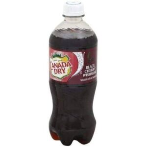 Canada Dry Black Cherry Wishniak Soda 20 Oz (24 Pack)