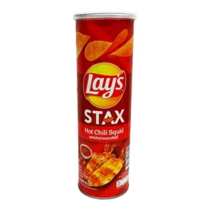 Lay’s Stax Hot Chili Squid 16ct Thailand