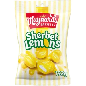 Maynards Sherbet Lemons 12pk (192g) Uk