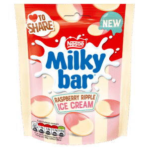 Milky Bar Rasberry Ripple Ice Cream 11 (86g) Uk
