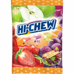Morinaga Hi-Chew Strawberry-Grape- Green apple 10ct Taiwan