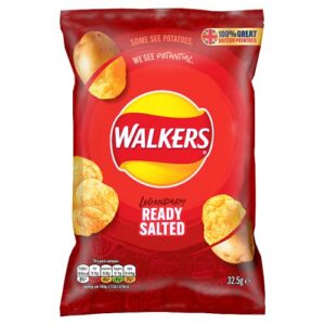 Walkers Ready Salted 32pk (32.50g) Uk